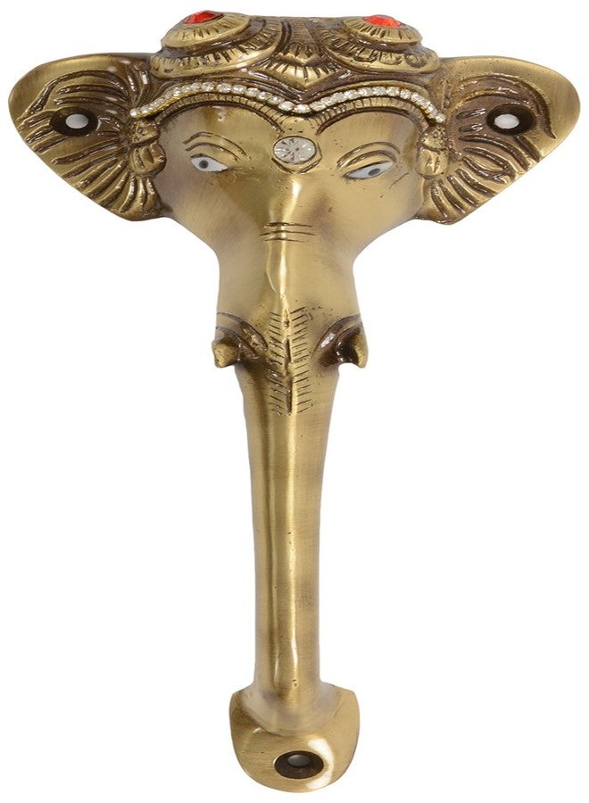 ACE Crystal Elephant Main Door Handle (Brass) - Image 1