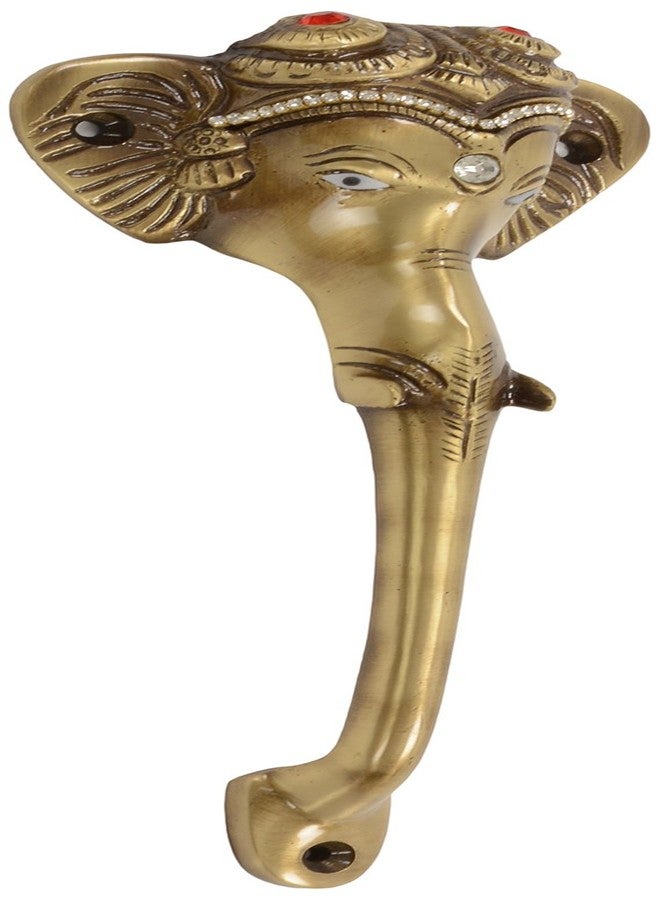 ACE Crystal Elephant Main Door Handle (Brass) - Image 2