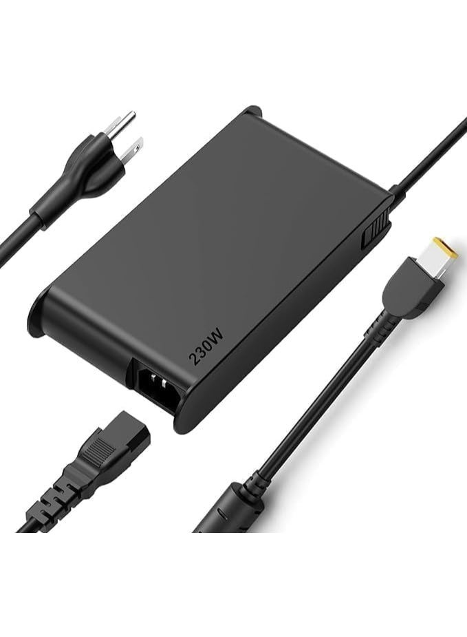 Green Tiger 230W Charger for Lenovo Legion 5 Laptop - Fit for Lenovo Legion 5 7 5P 5Pro C7 S7 Y540 Y545 Y730 Y740 Y900 Y910 Y920 Y7000, Thinkpad P73 P53 P72 P52 P71 P51 P70 Adapter Power Supply