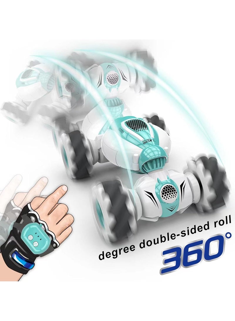 Remote Control Car Toy; 360° Rotation Transform Gesture Induction Stunt Car; Rechargeable Reusable Hand Controlled 4WD Off-Road Drift Car With 220mA Battery For Kids Boys Girls - Image 5