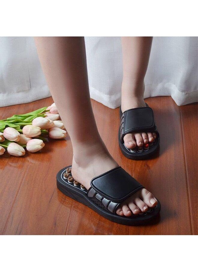 ZCM-HAPPY Shiatsu Leg Fasciitis Foot Massager Slippers - Image 2
