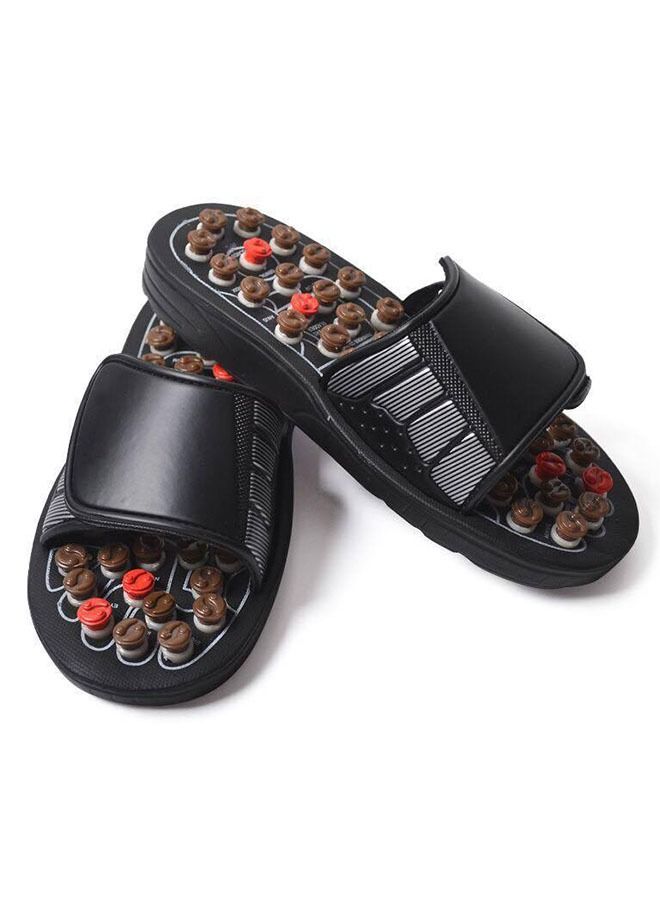 ZCM-HAPPY Shiatsu Leg Fasciitis Foot Massager Slippers - Image 1