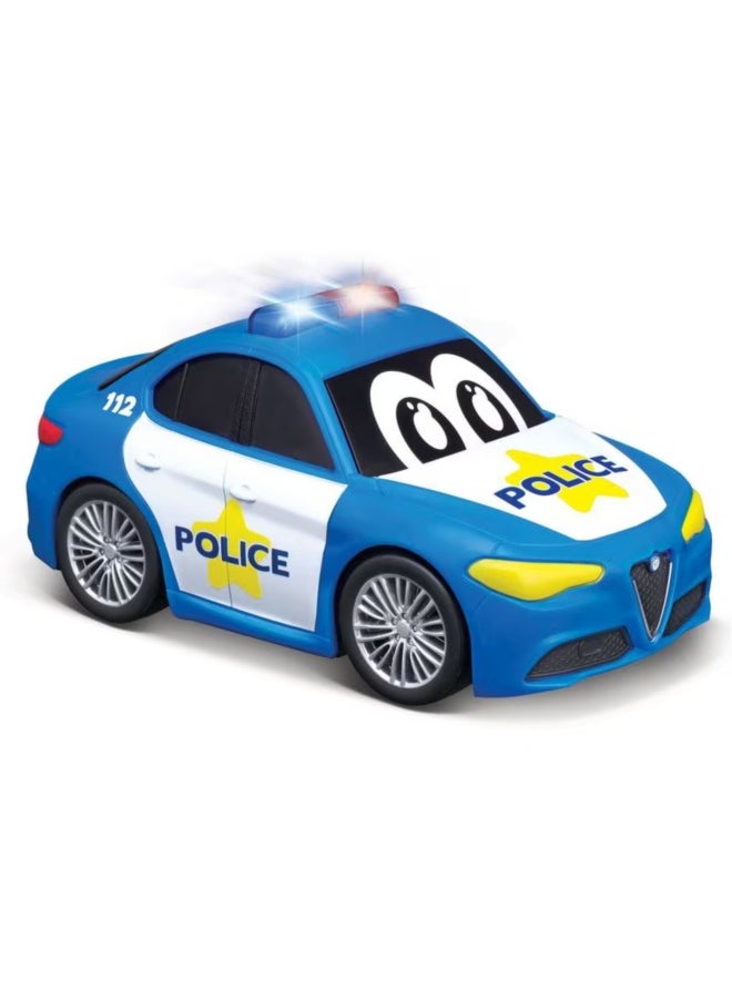 BB Junior - BB Junior Alfa Romeo Giulia Police Light & Sound Car - Image 1