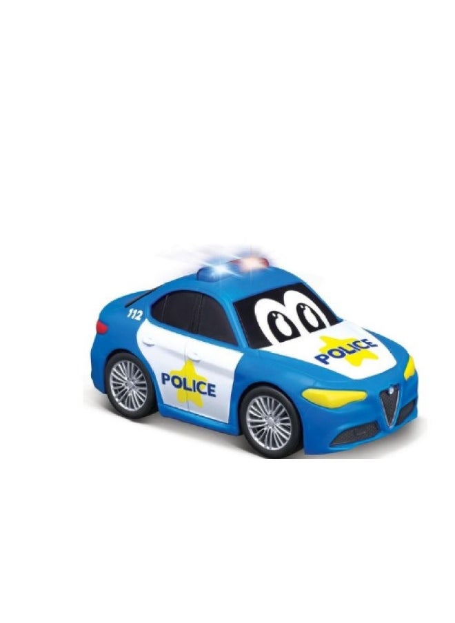 BB Junior - BB Junior Alfa Romeo Giulia Police Light & Sound Car - Image 1