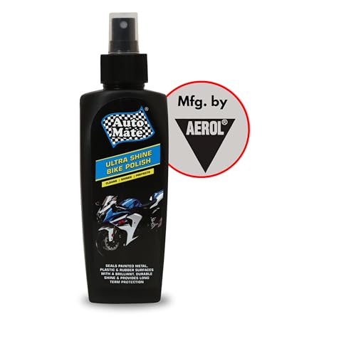 AUTO MATE AEROL Ultra Shine Bike Polish | Car Polish | Bike Polish Wax | Bike Shiner | Suitable for painted metal, plastic & rubber surfaces - Grade 6211 (200ml /196gm) - Image 2