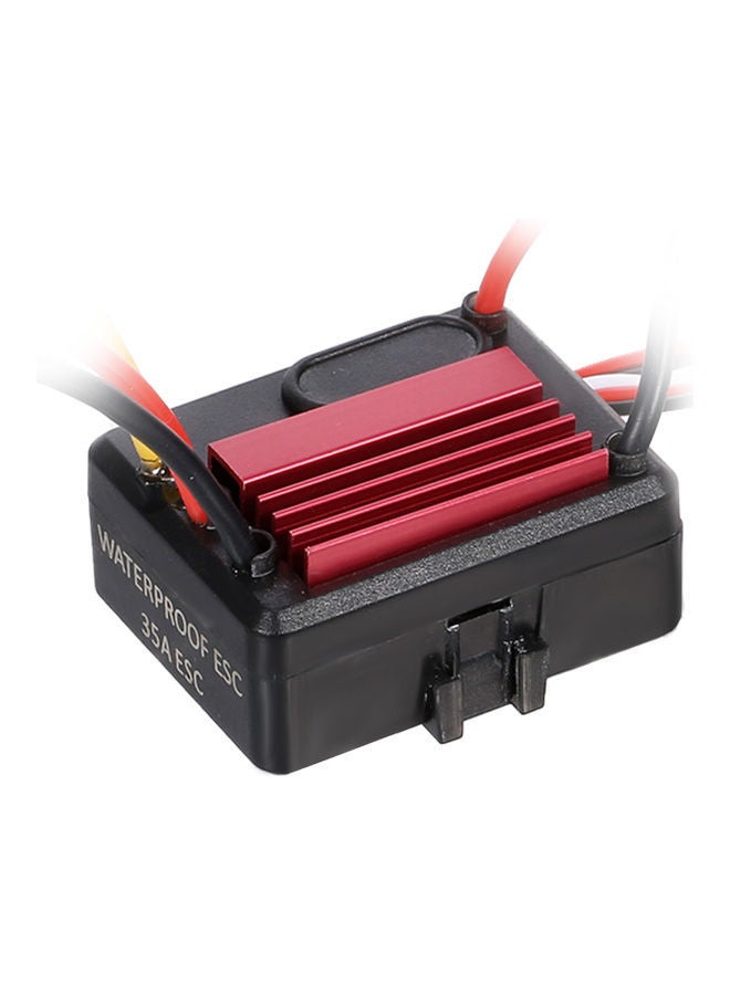 NIBEMINENT 35A Brushless ESC Electric Speed Controller For RC Car Truck 11.5x3.5x8.5cm - Image 3