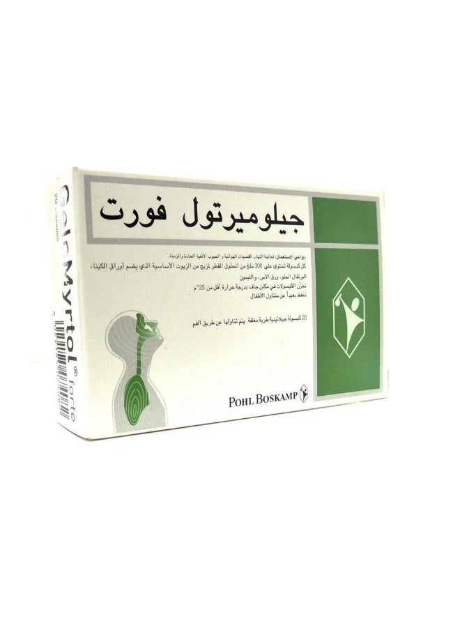 Gelomyrtol - Gelomyrtol Forte Capsules 20 Pieces - Image 1