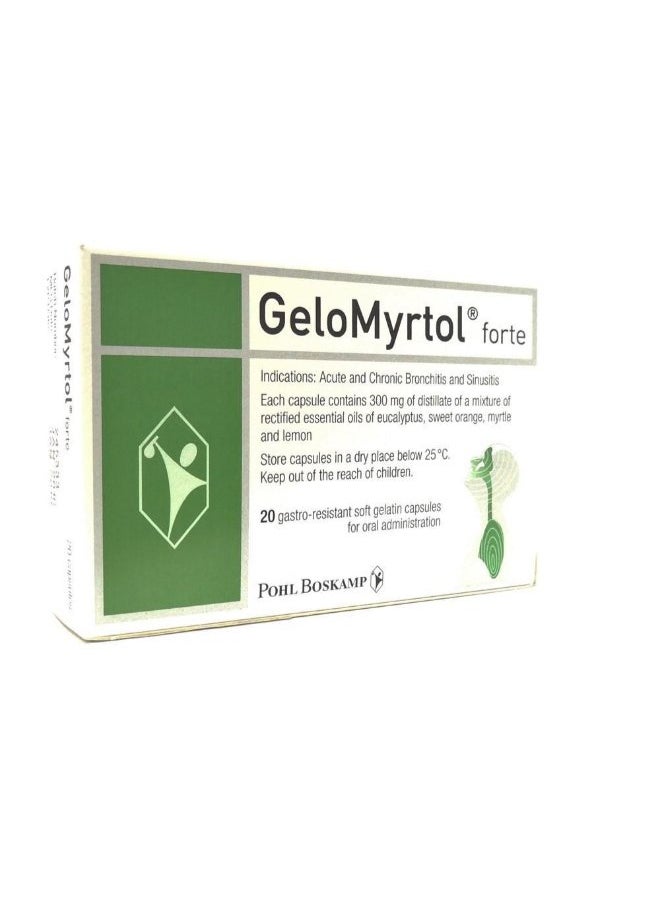 Gelomyrtol - Gelomyrtol Forte Capsules 20 Pieces - Image 1