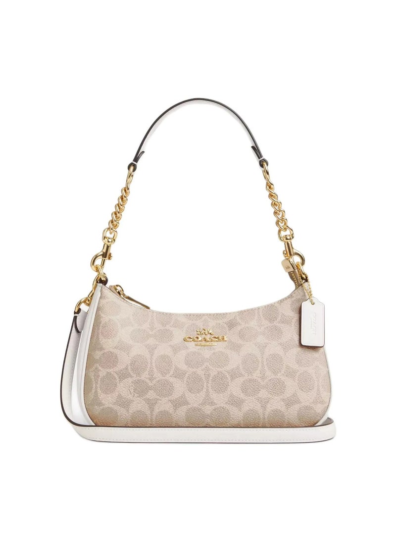 coachoutlet Teri Shoulder Bag In Signature Canvas - Image 1