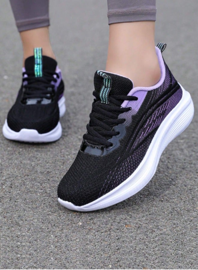 ROYCE RoaissUltra Lightweight Women's Running Shoes Shock Absorption Soft Sole Jogging Casual Girls Gradient Color Mesh Breathable Anti-Slip Tennis Sneakers - Image 1