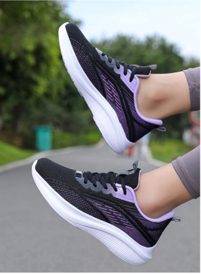ROYCE RoaissUltra Lightweight Women's Running Shoes Shock Absorption Soft Sole Jogging Casual Girls Gradient Color Mesh Breathable Anti-Slip Tennis Sneakers - Image 2