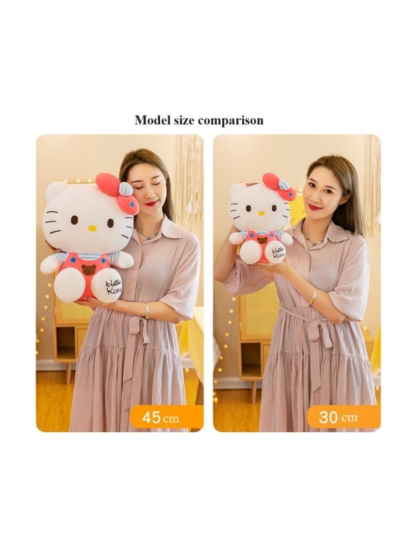 general 1 Pcs Sanrio Hello Kitty Toys Cute Stuffed Soft Anime Cartoon Plushie Home Decor Appease Girl Gift - Image 2