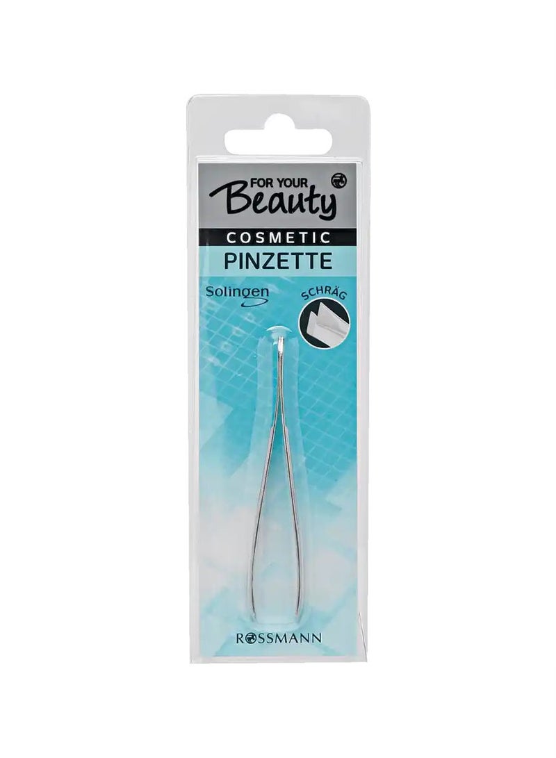 ROSSMANN Made in Germany - Advanced Precision Tweezers for Safe and Clean Plucking of Even the Finest Hairs, tweezers eyebrow hair plucker - Image 1
