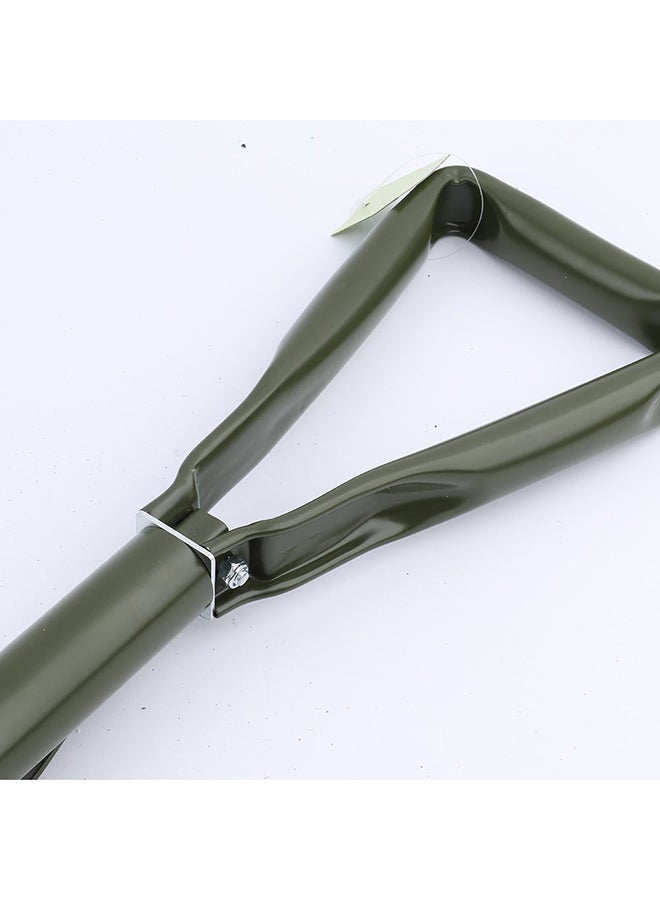 milano مجرفة ميلانو القابلة للطي – مجرفة خارجية مدمجة وقابلة للنقل للتخييم، والبستنة، والمشي، شفرة فولاذية متينة، تصميم قابل للطي خفيف الوزن، تخزين سهل وحمل، أداة مجرفة متعددة الأغراض - 14.7X58 سم - Image 2