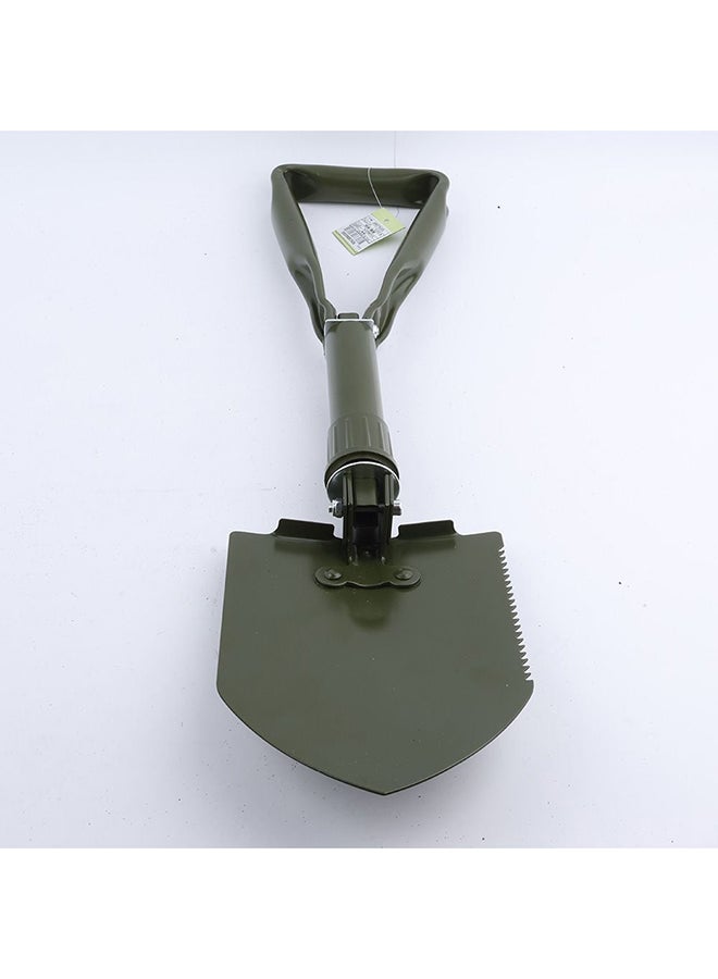 milano مجرفة ميلانو القابلة للطي – مجرفة خارجية مدمجة وقابلة للنقل للتخييم، والبستنة، والمشي، شفرة فولاذية متينة، تصميم قابل للطي خفيف الوزن، تخزين سهل وحمل، أداة مجرفة متعددة الأغراض - 14.7X58 سم - Image 1