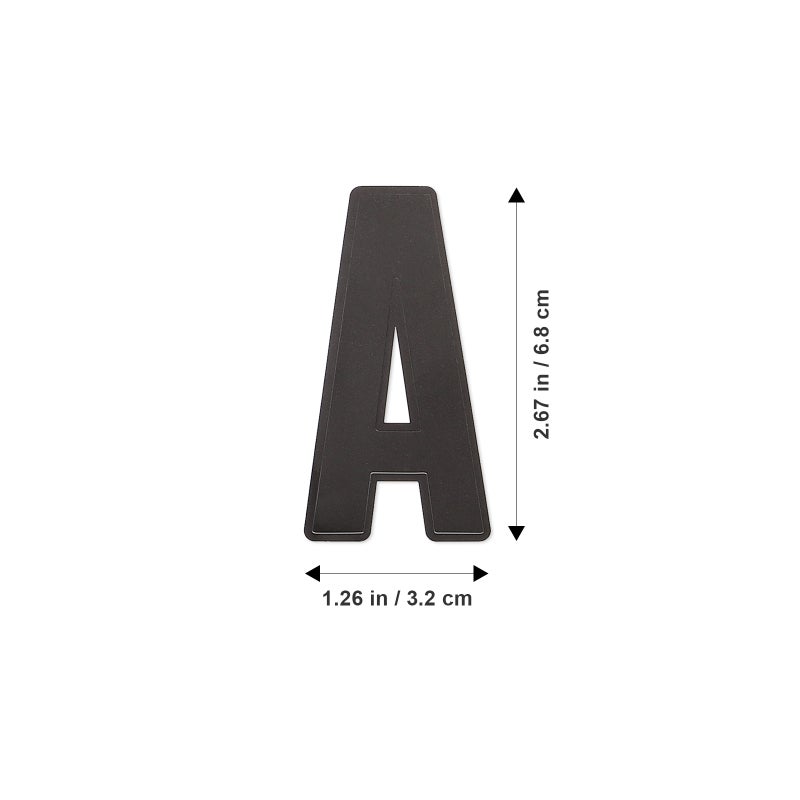 2 Sets Business Letter Stickers Diy Letter Stickers Adhesive Mailbox Bulletin Letter Decal - Image 3