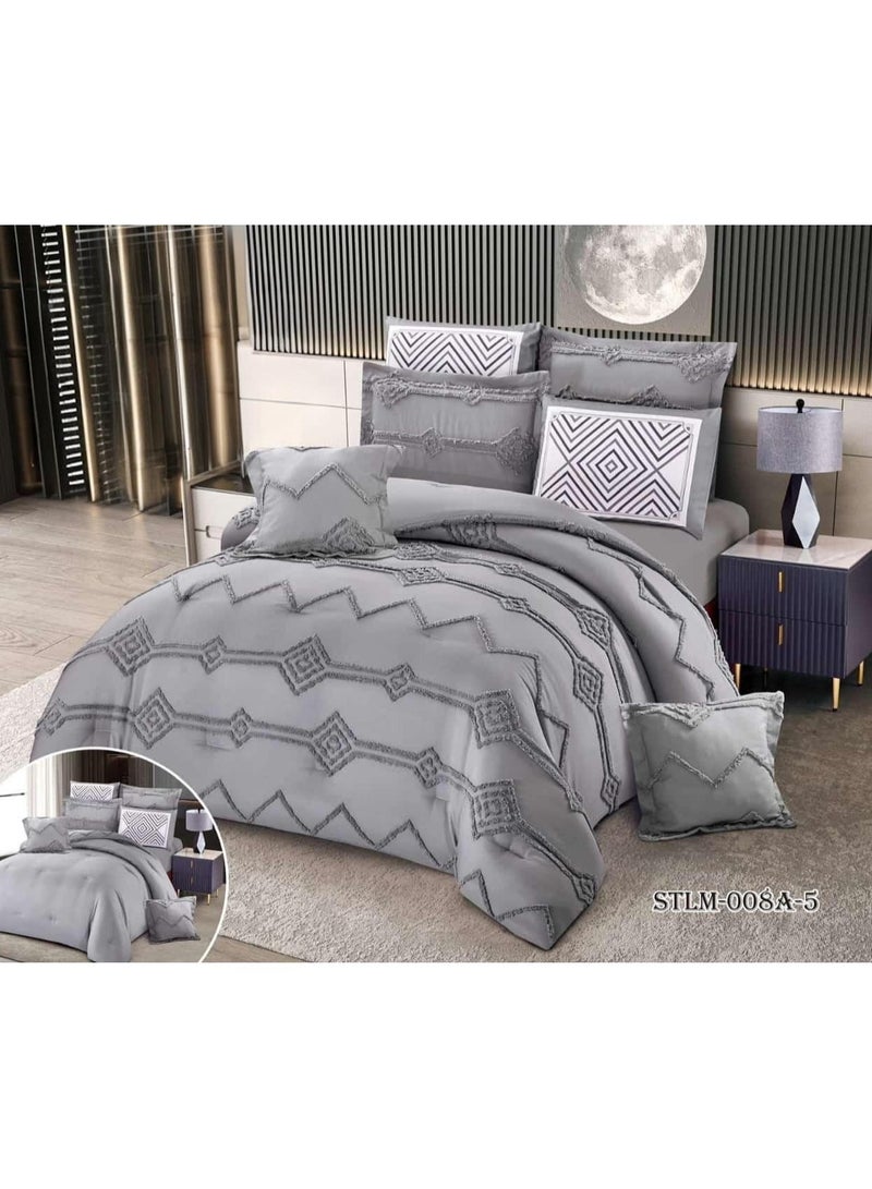 Starry Double bedspread, luxury quilt set, 6 pieces, size 230 x 250 cm 