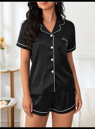 Striped Jacquard Contrast Piping Satin PJ Set - pzsku/Z01BDDD0C5681AAA1A41EZ/45/_/1721924961/13b9d738-b27e-40e6-ba5d-6cbf0ec8a16f