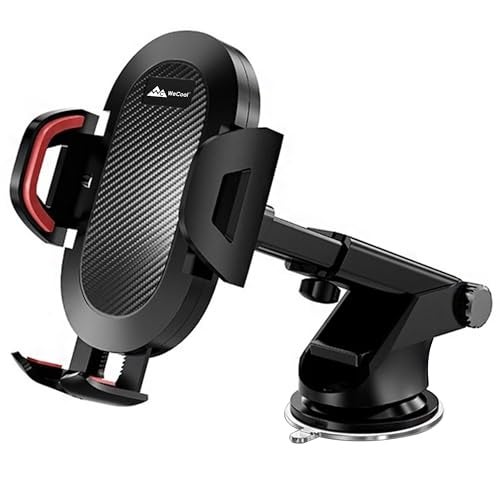 WeCool C3 360° Rotatable car Mobile Holder for Dashboard,Windshield, Adjustable Height and View Angle,Compatible with All Smartphones - Image 1