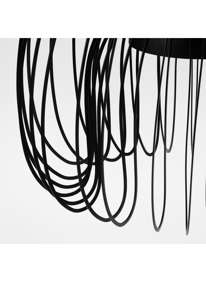 Zaboon Pendant Lamp Shade, Black, 32 Cm  - Image 2