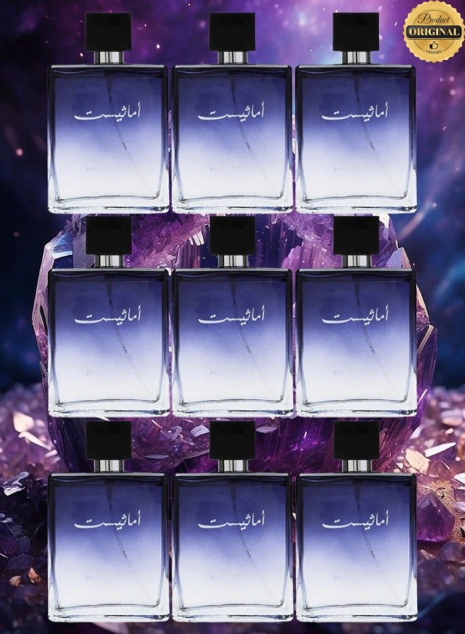 Amethyst 9 Pieces Amethyst Perfume 100ML - Image 1