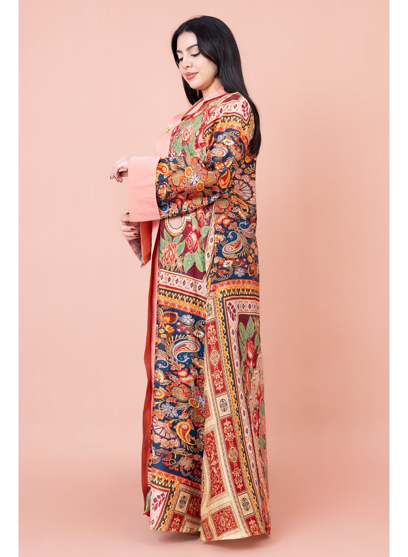 اكسا جلابية ملونة انيقة - Image 3