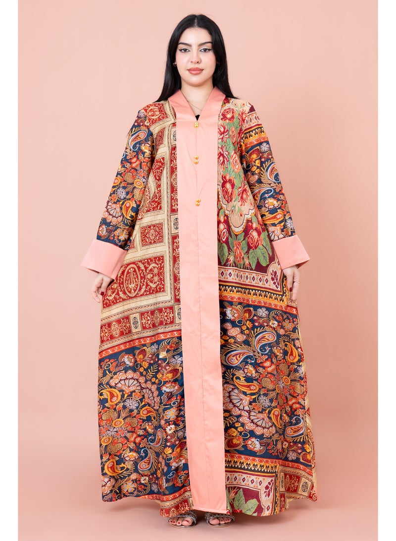 اكسا جلابية ملونة انيقة - Image 1