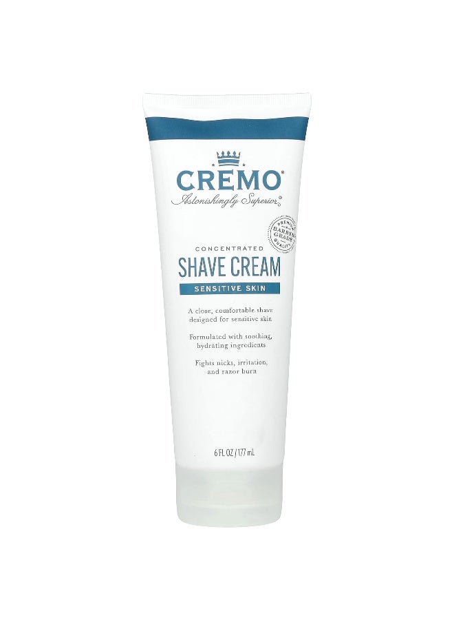 Cremo, Shave Cream, Sensitive Skin, 6 fl oz (177 ml) - Image 1