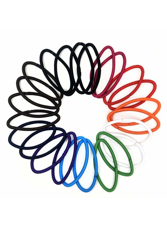 Scunci No Damage Effortless Beauty Thick Hair Elastics, 24-Count - Image 4