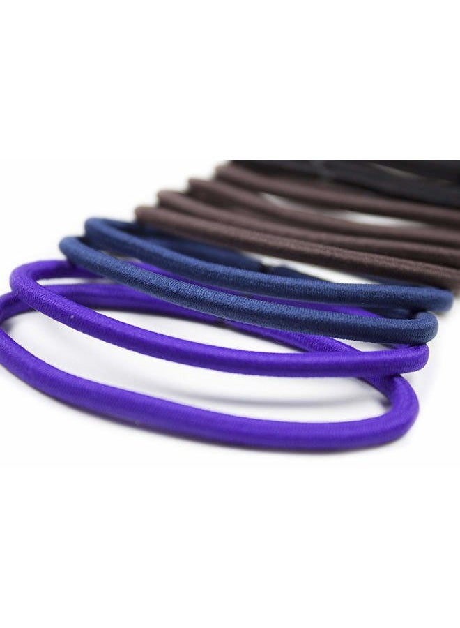 Scunci No Damage Effortless Beauty Thick Hair Elastics, 24-Count - Image 3