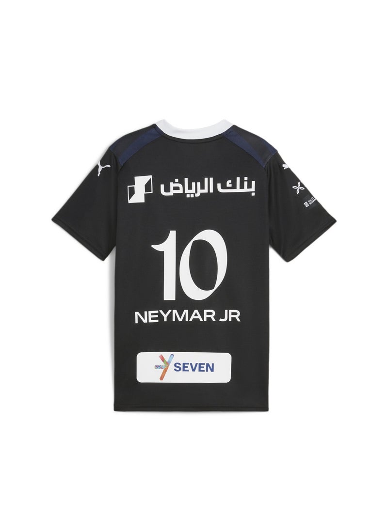 PUMA - Al Hilal Saudi F.C. Third Neymar Jr Boys Black Replica Jersey - Image 1