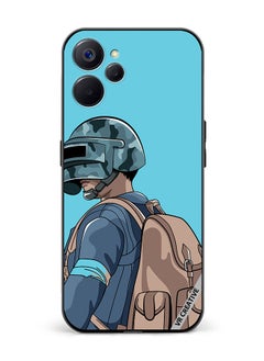 VR CREATIVE Protective Case Cover For Realme 10 5G Helmet And In Military Uniform Design Multicolour  - Image 1