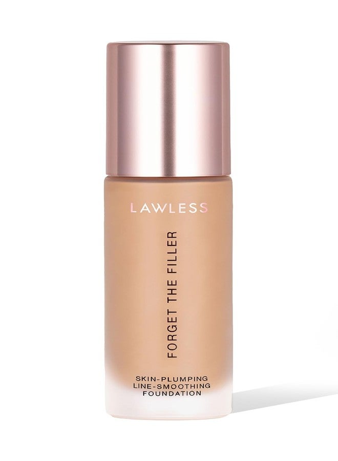 LAWLESS Women's Forget the Filler Skin-Plumping Line-Smoothing Foundation, 12M, medium with cool-neutral undertones, 1.0 Ounce - Image 1