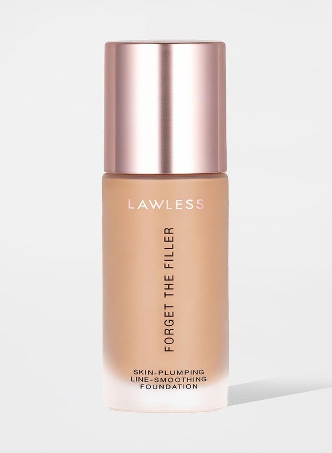 LAWLESS Women's Forget the Filler Skin-Plumping Line-Smoothing Foundation, 12M, medium with cool-neutral undertones, 1.0 Ounce - Image 2