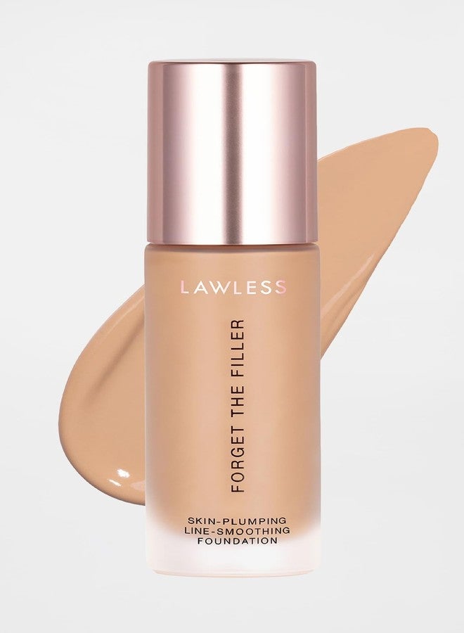 LAWLESS Women's Forget the Filler Skin-Plumping Line-Smoothing Foundation, 12M, medium with cool-neutral undertones, 1.0 Ounce - Image 3