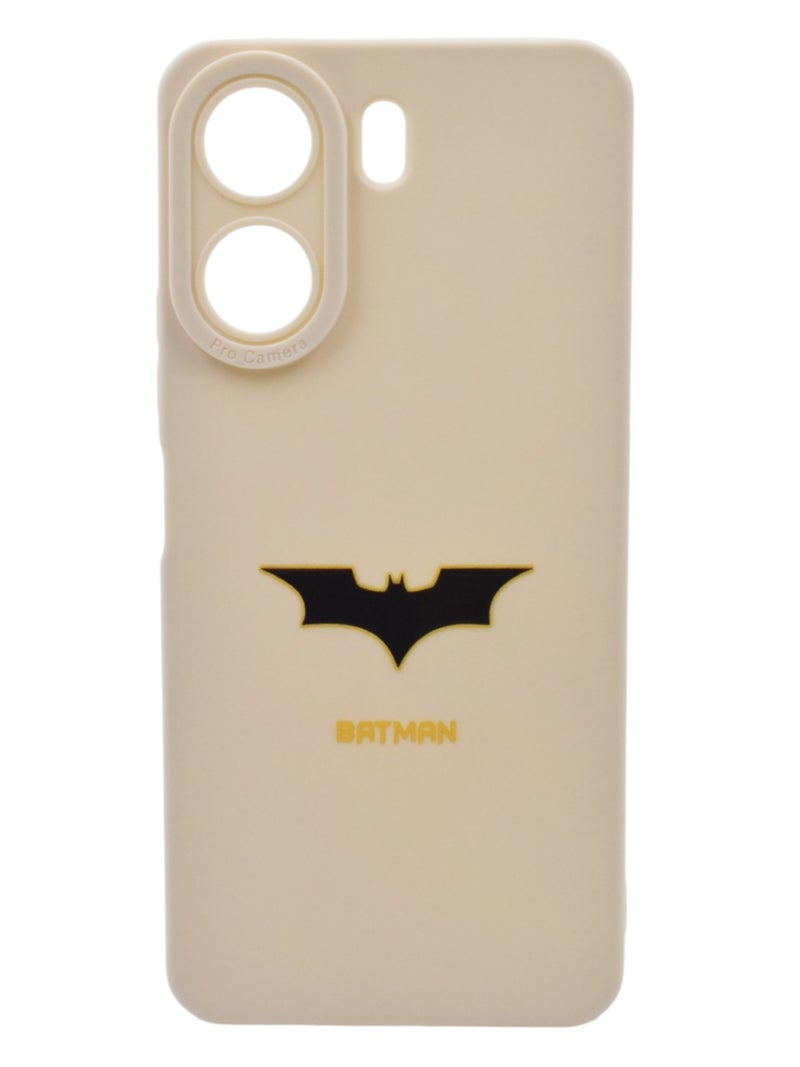 Batman Plastic Back Cover For Xiaomi Redmi 13C - Multicolour - Image 1