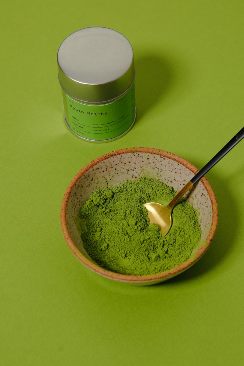 Dona Ceremonial Grade Matcha, Stone-Milled from Wazuka, Kyoto Family Tea Estate, Hot or Iced, 1.1 Ounce Airtight Seal Tin - Image 5