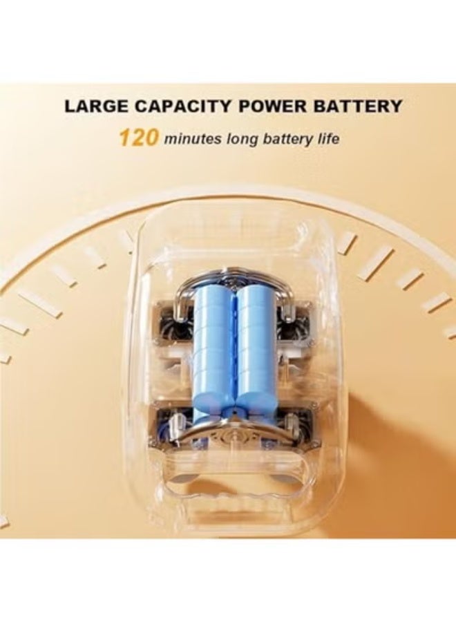 جهاز مساج عضلات وأعصاب أصلي بأربع رؤوس – علاج عميق للأنسجة وتخفيف آلام العضلات – 20 مستوى و6 أوضاع – شاشة LCD – بطارية طويلة - Image 4