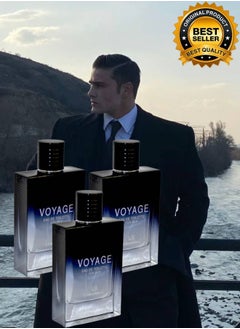 3 قطع عطر فوياج للرجال 100مل