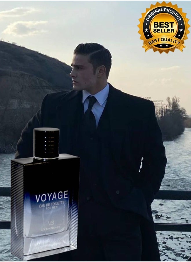 لي في بيتهوفن - 3 قطع عطر فوياج للرجال 100مل - Image 1