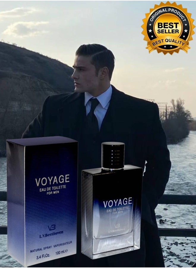لي في بيتهوفن - 3 قطع عطر فوياج للرجال 100مل - Image 1
