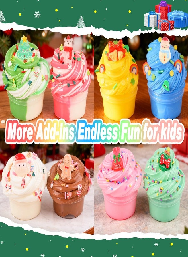 d'Alba 24 Pack Christmas Slime Kit for Kids, Butter Slime Advent Calendar 2025, Christmas Stocking Stuffers, Xmas Gift for Girls and Boys, Party Favor for Slime Lovers - Image 5