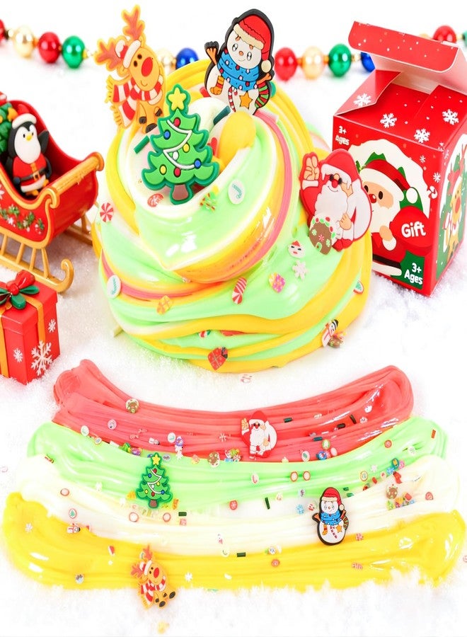 d'Alba 24 Pack Christmas Slime Kit for Kids, Butter Slime Advent Calendar 2025, Christmas Stocking Stuffers, Xmas Gift for Girls and Boys, Party Favor for Slime Lovers - Image 4