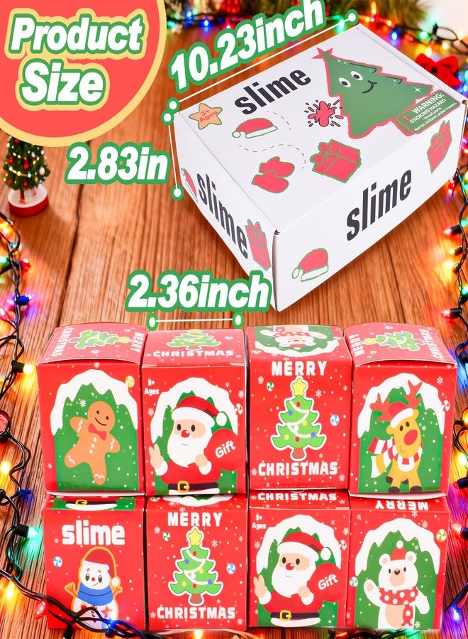 d'Alba 24 Pack Christmas Slime Kit for Kids, Butter Slime Advent Calendar 2025, Christmas Stocking Stuffers, Xmas Gift for Girls and Boys, Party Favor for Slime Lovers - Image 2