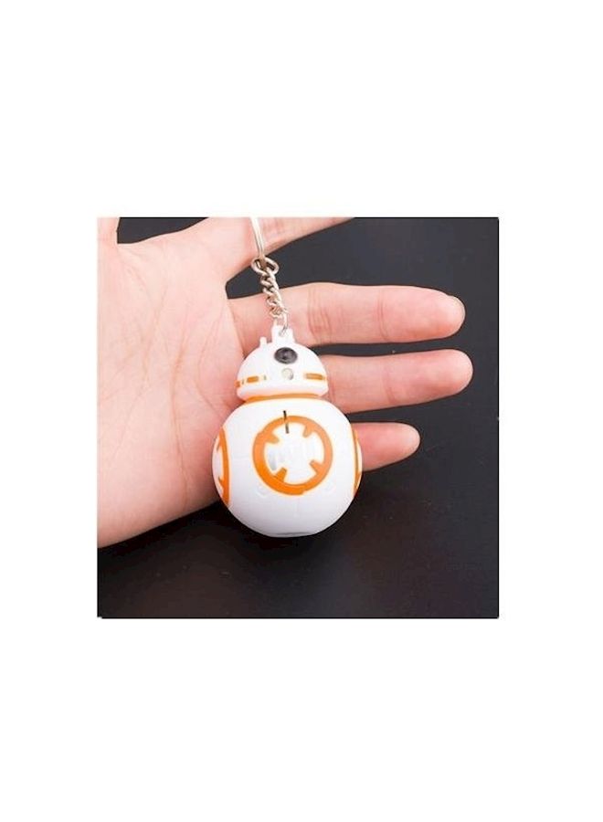 NIBEMINENT Creative Cartoon 1Pcs Led Voice Lighting Key Chain