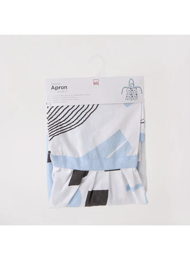 Home Box Snazzy Astri X Printed Apron 60 X 90 Cm