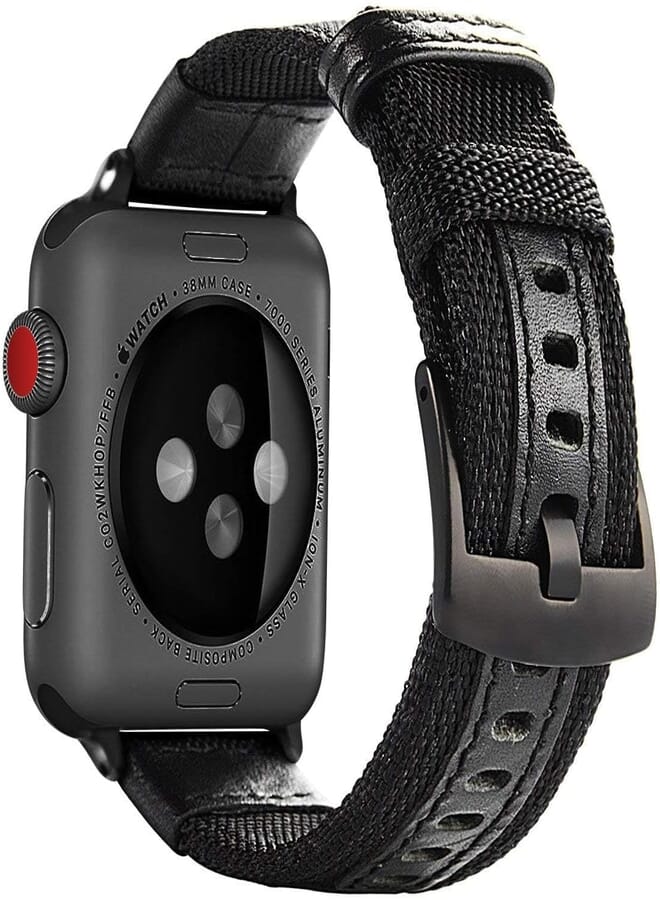 Next Nylon Strap Compatible with iWatch 38/40/41 Series 1/2/3/4/5/6/7/8/9