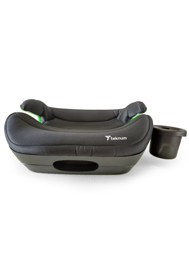 TEKNUM TEKNUM Car Seat I-Size Booster with 4 Reclining Mode & Isofix - Black  - Image 1