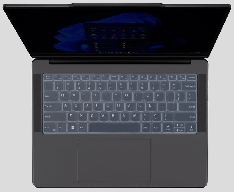 RAYA Silicone Keyboard Cover for Lenovo Yoga Slim 7 / Slim 7i / Slim 7X and Lenovo Yoga Pro 7 Keyboard Protector (Transparent) - Image 1