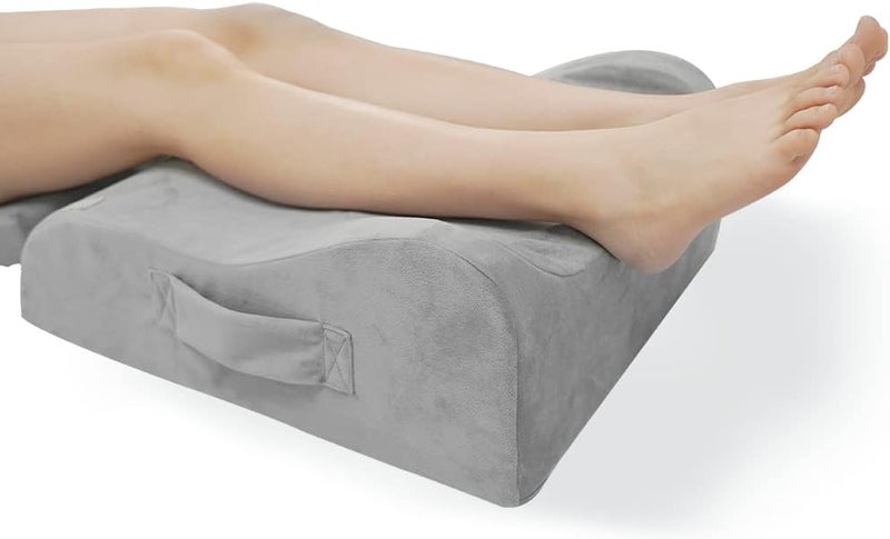 LightEase Memory Foam Leg, Knee, Ankle Foot Support and Elevation Pillow for Surgery Recovery - Image 1
